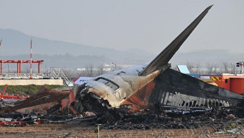 Jeju Air Flight 2216 crashed at Muan International Airport in South Korea